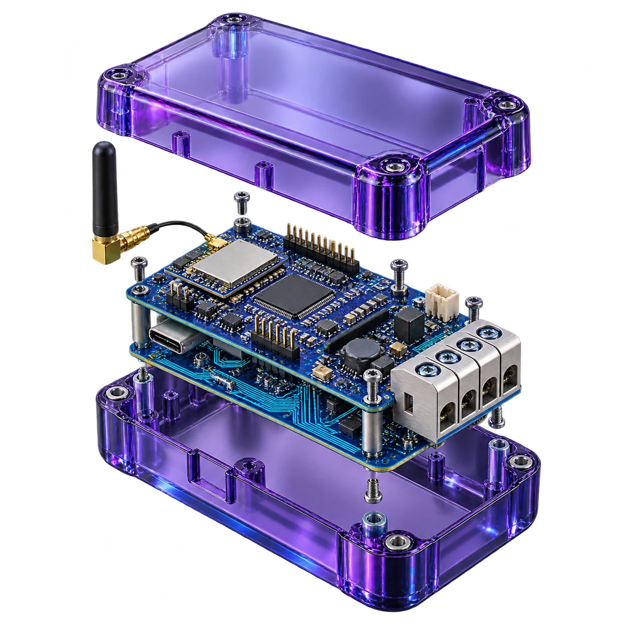 Hardware & firmware concept sculpture